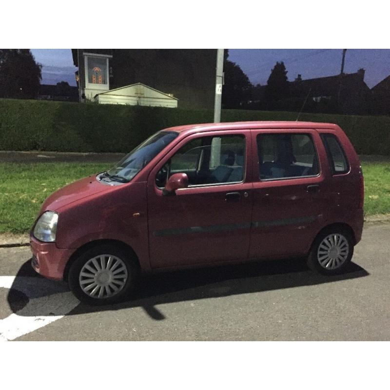 GREAT RELIABLE VAUXHALL AGILA MOT'D READY TO GO VERY CHEAP