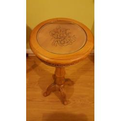 Ornate Carved Pot Stand/ Table