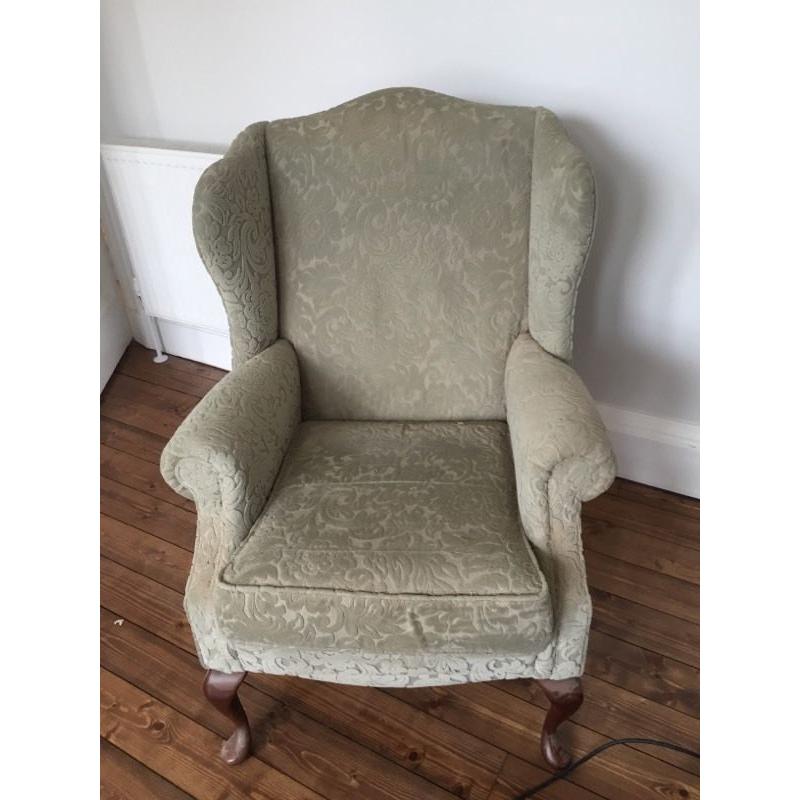 Wingback chair