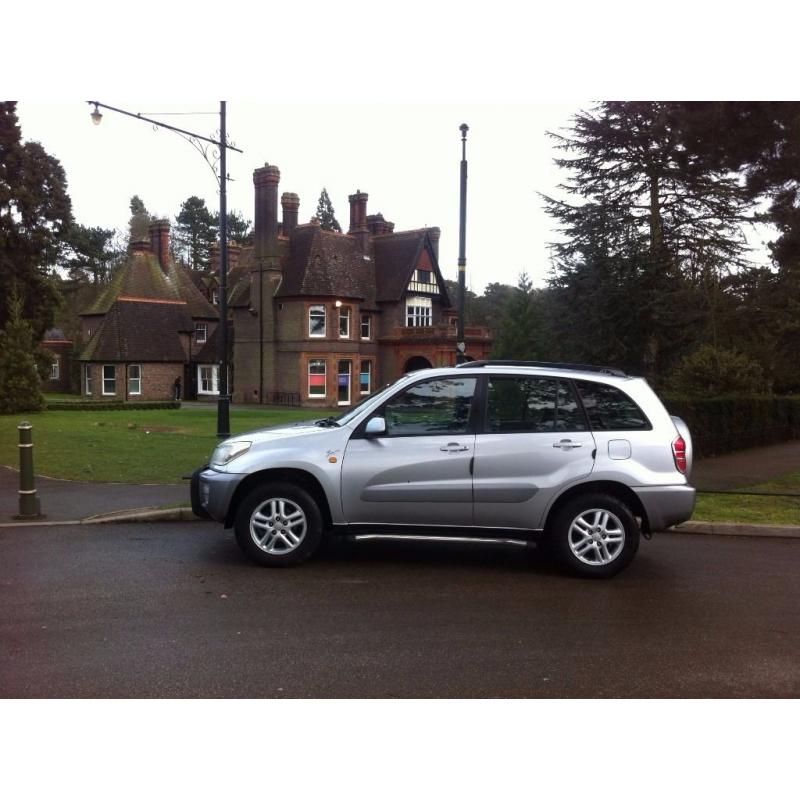 52 PLATE TOYOTA RAV4 VVTi PETROL 115'000 MILES VOSA HISTORY MOT APRIL 2017 HPI CLEAR CLEAN CAR