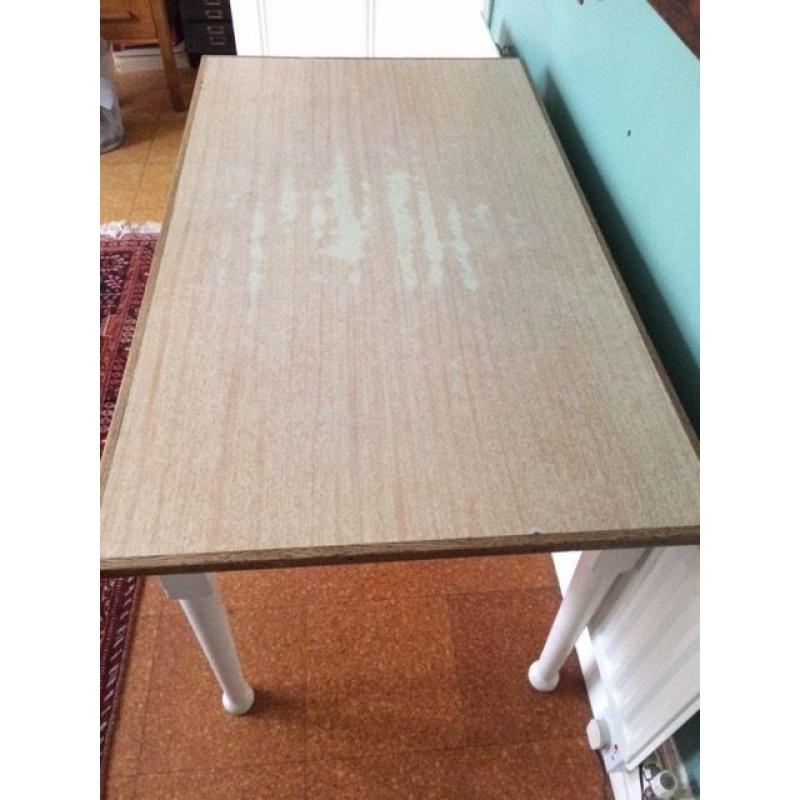 Vintage pine kitchen table