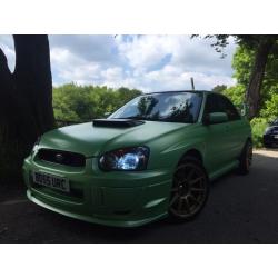 Subaru wrx 2.0 turbo green mat