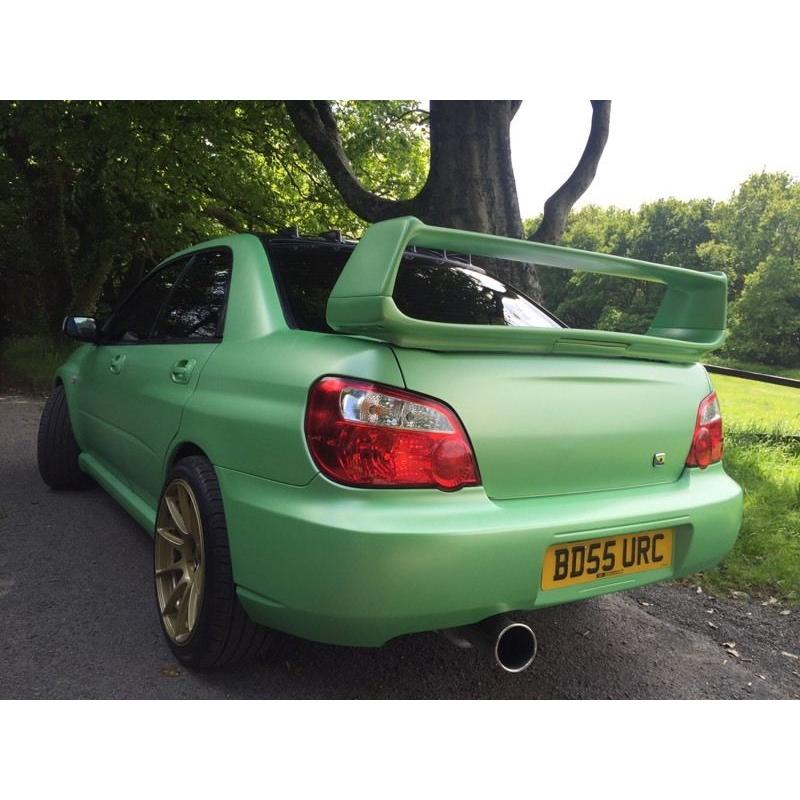 Subaru wrx 2.0 turbo green mat