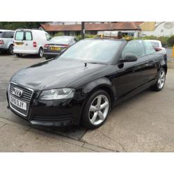 2010 AUDI A3 1.6 TDI Technik FULL AUDI SERVICE HISTORY RED SOFT TOP