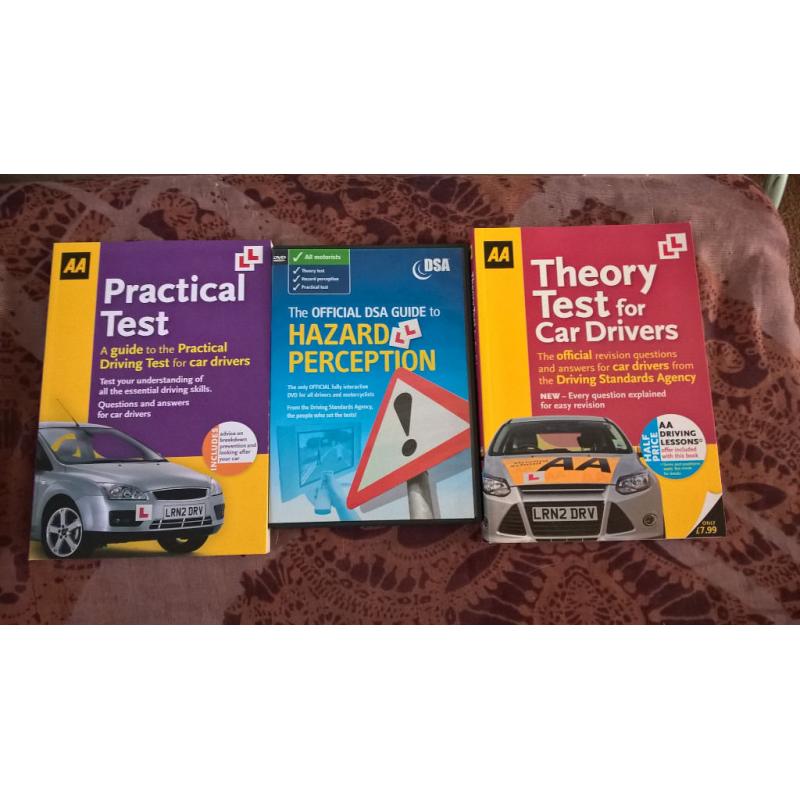 Theory & Practical Driving Test Books & DVDs