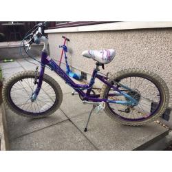 Girls Raleigh starz bike