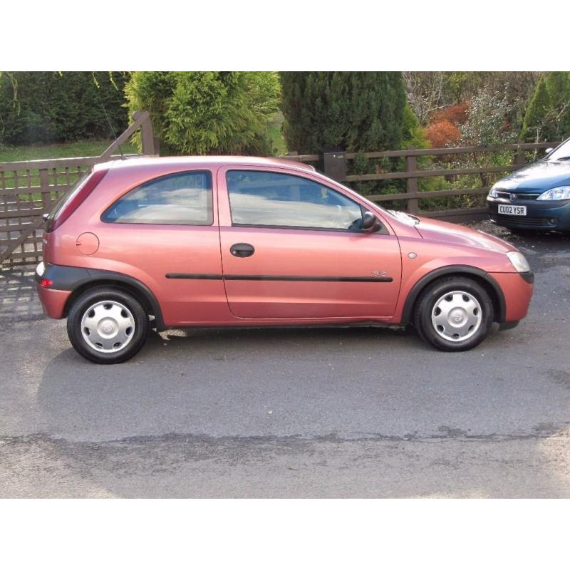 CORSA 1.0, GP.1 INSURANCE, 60 MPG, NEW MOT, 1 OWNER-VERY LOW MILEAGE, PART-EXCHANGE TAKEN