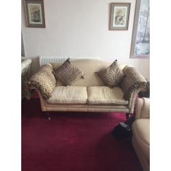 Shabby Chic antique 2 seater Sofa