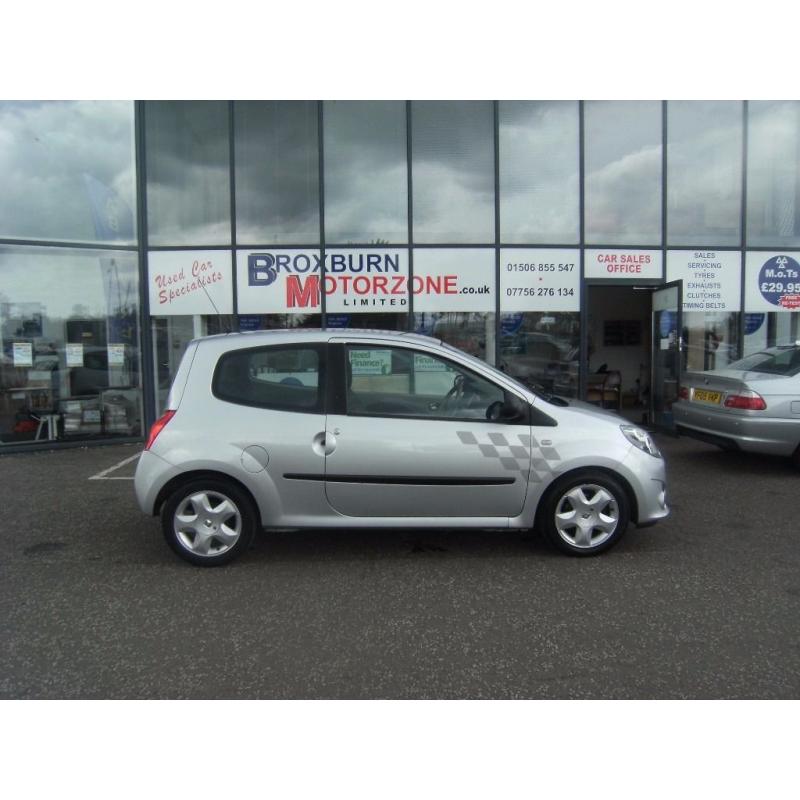 2008 08 RENAULT TWINGO 1.1 DYNAMIQUE 16V 3d 75 BHP MOT MAY 2017 **** GUARANTEED FINANCE ****