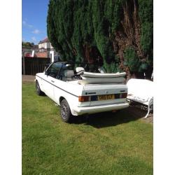 Mk 1. Vw golf karmann convertible