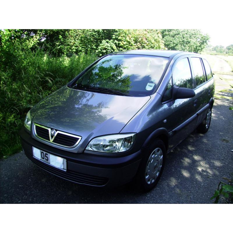 Vauxhall Zafira,7 seater, low mileage, one owner.