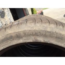 4 X Michelin Latitude Sport tyres. 245/45 R 20