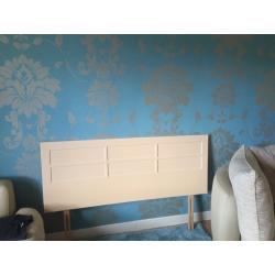 Wooden headboard