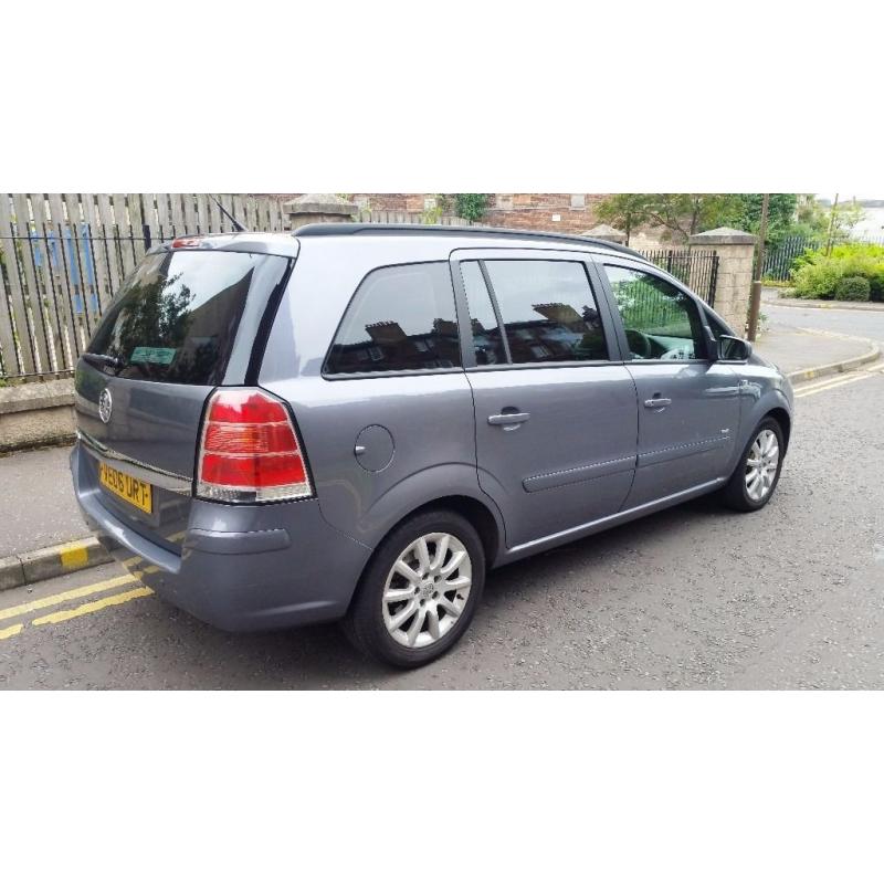 2006 VAUXHALL ZAFIRA CLUB 7 SEATER EXCELLENT RUNNER