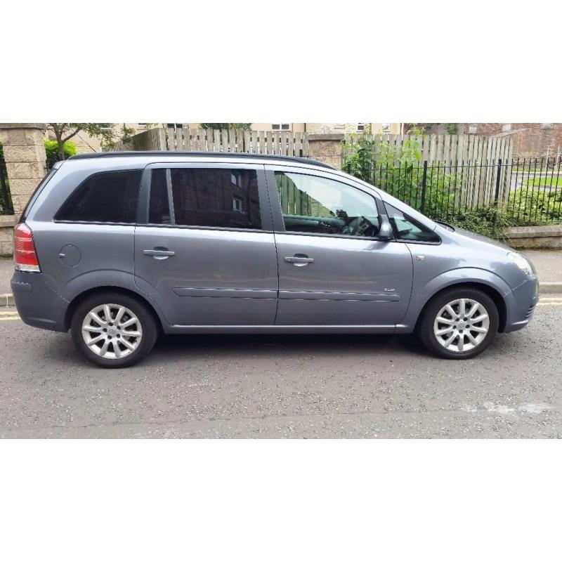 2006 VAUXHALL ZAFIRA CLUB 7 SEATER EXCELLENT RUNNER