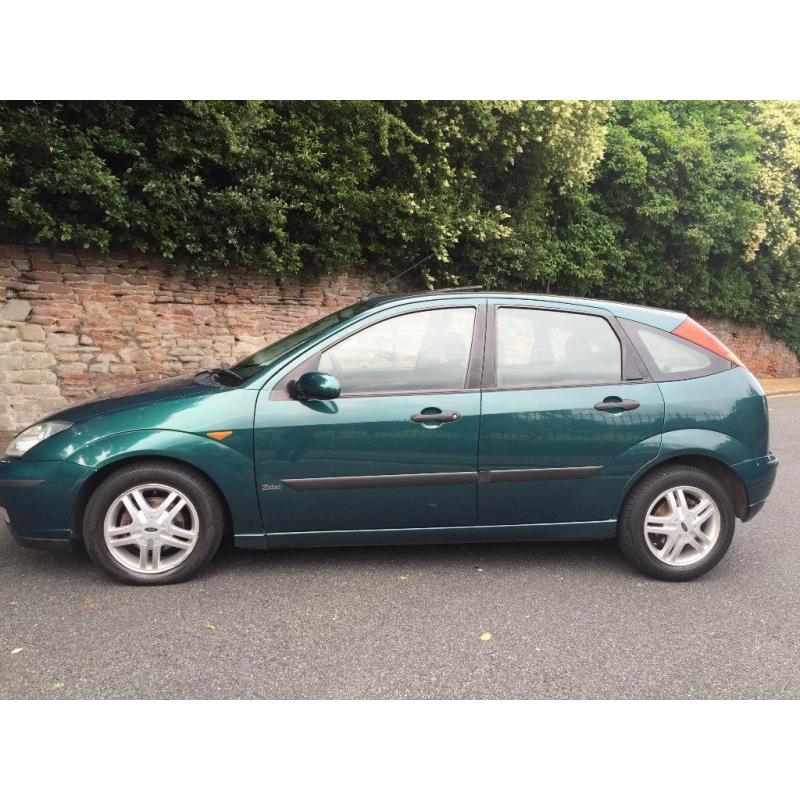 2002 FORD FOCUS ZETEC **** 12 MONTHS MOT ****