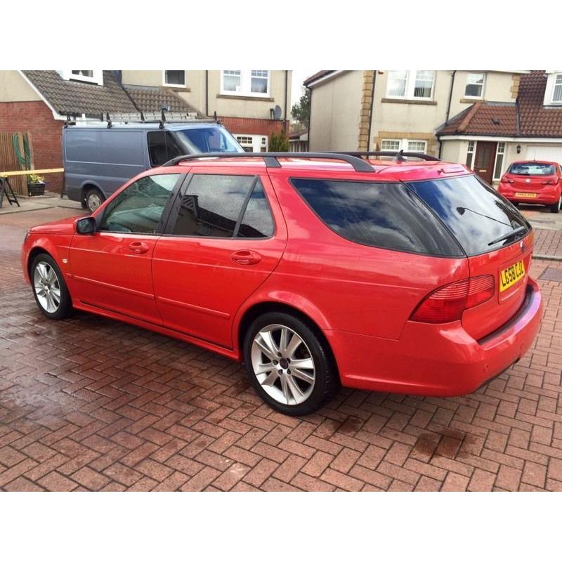 SAAB 9-5 1.9 tid Estate 58 plate