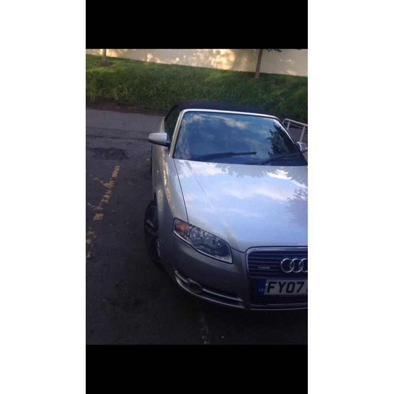 Audi A4 Sline convertible 3L Turbo diesel