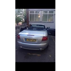 Audi A4 Sline convertible 3L Turbo diesel