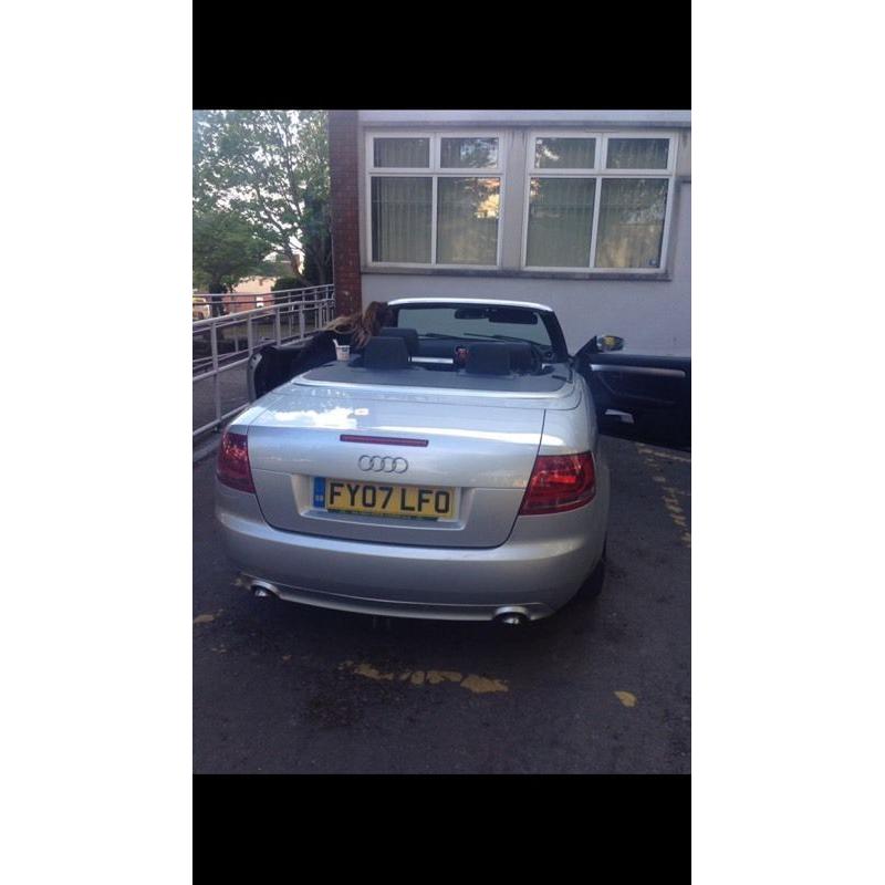 Audi A4 Sline convertible 3L Turbo diesel