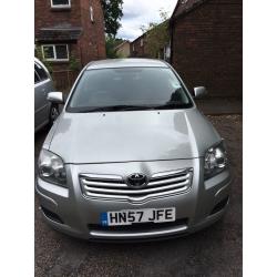 Toyota Avensis 2007 Silver Diesel T2 D4D Full Service History 1F Keeper 3 Keys