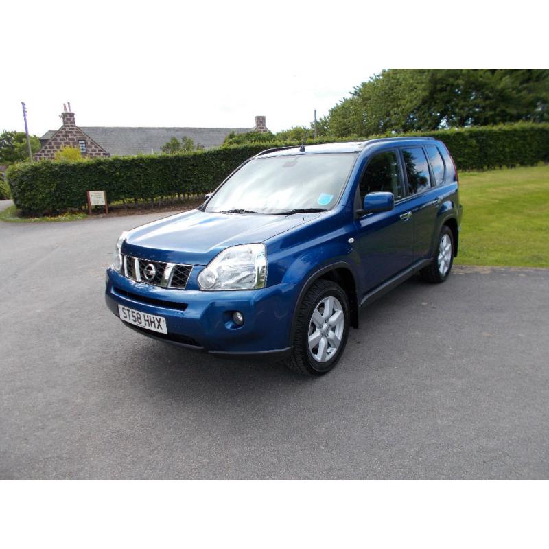 2008 58 NISSAN X TRAIL 2.0 DCI SPORT EXPED 4X4 5 DOOR MOT JULY 2017