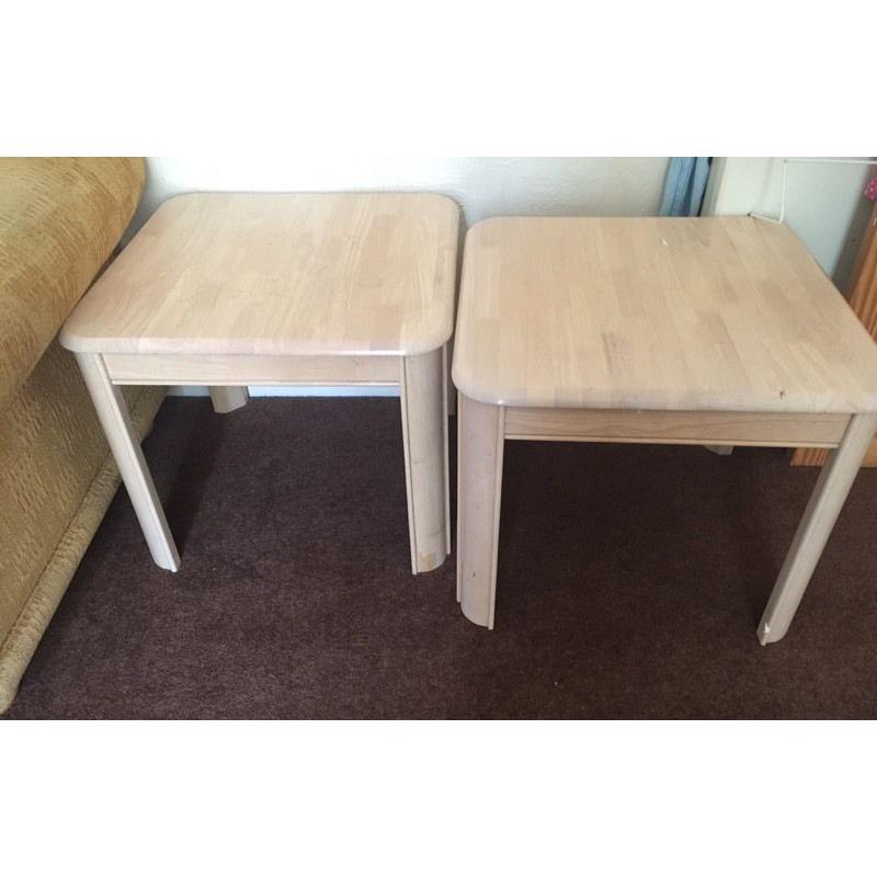 2 side tables