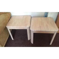 2 side tables