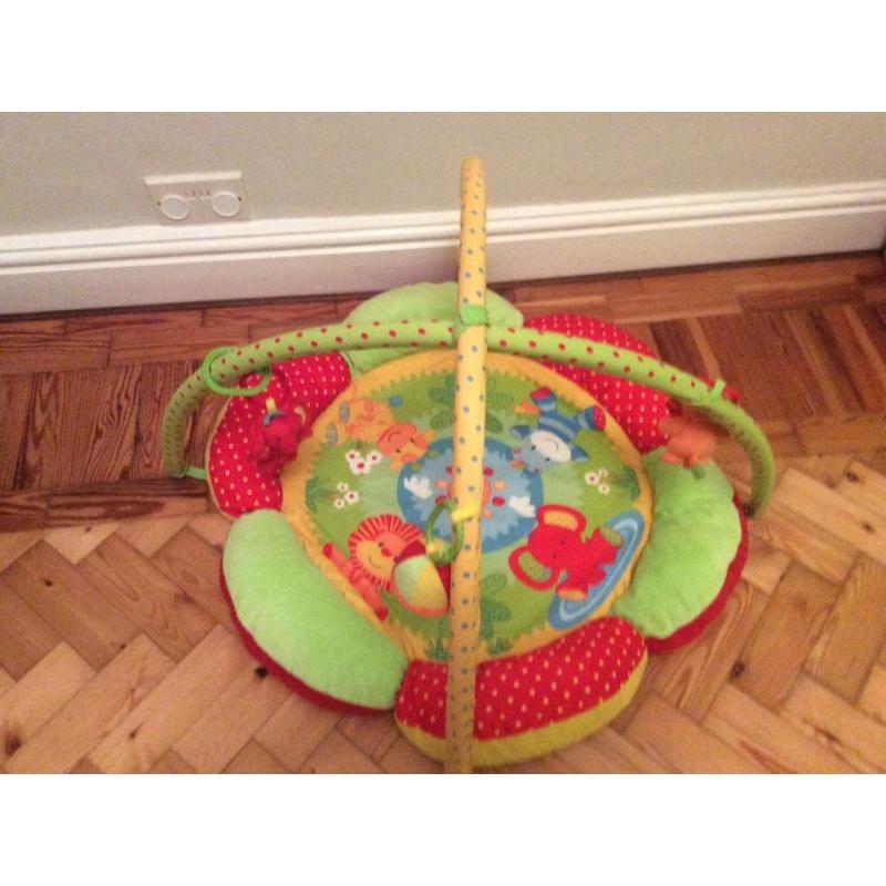 Baby activity play gym