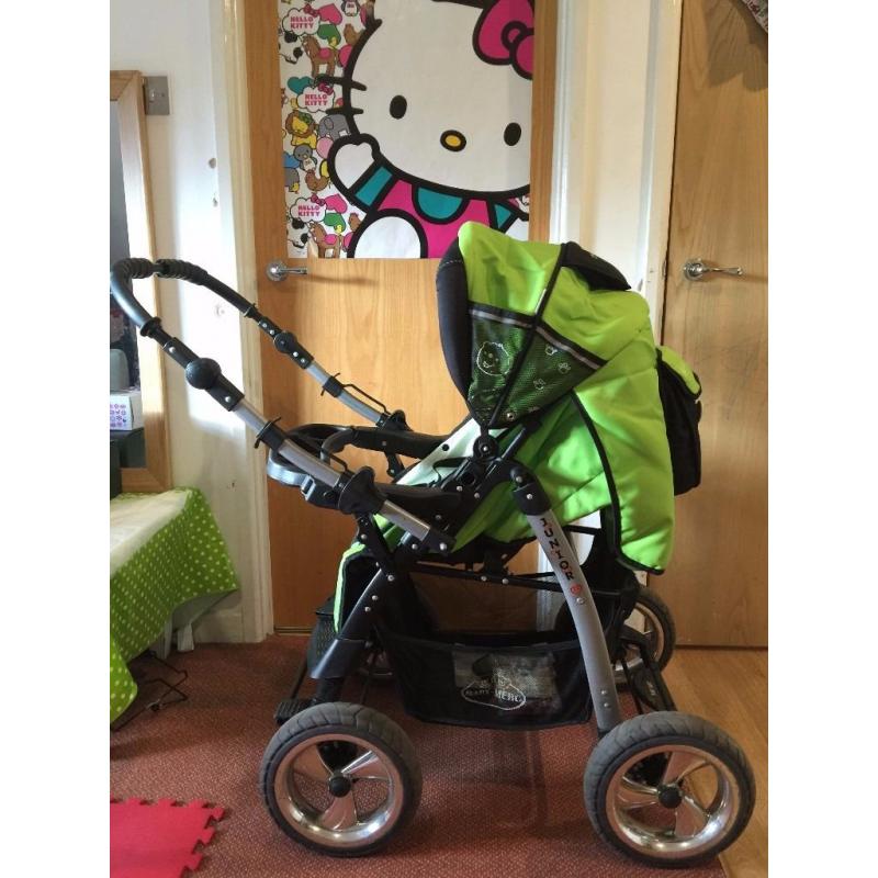 Junior pram pushchair stroller buggy 2 in1 from Baby-Merc