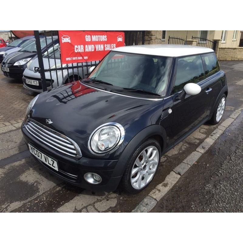 2007 MINI COOPER 1.6, SERVICE HISTORY, WARRANTY, NOT ASTRA FIESTA CORSA MEGANE POLO PUNTO