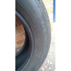 Altima used tyres 215/60 R17