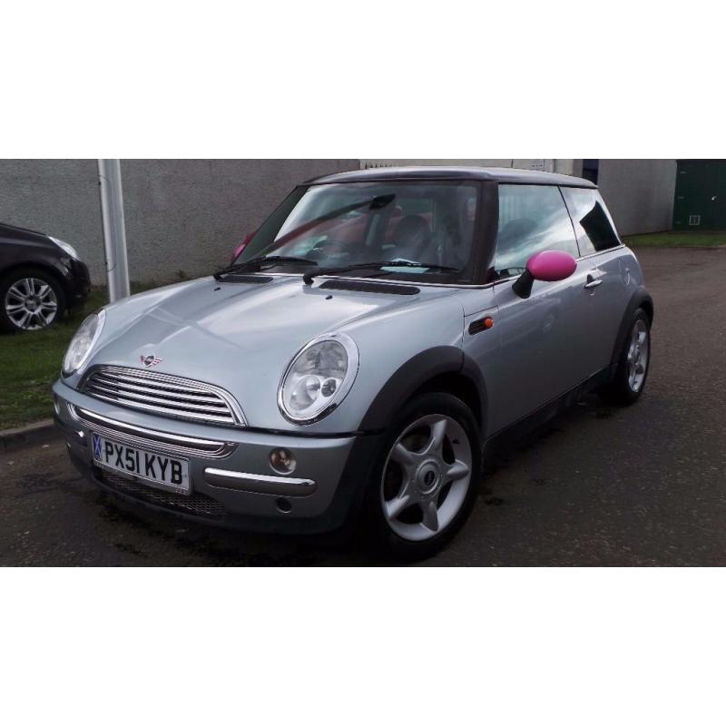 2001 51 MINI COOPER 1.6 MOT 06/17 SILVER(CHEAPER PART EX WELCOME)