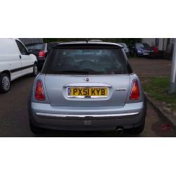 2001 51 MINI COOPER 1.6 MOT 06/17 SILVER(CHEAPER PART EX WELCOME)