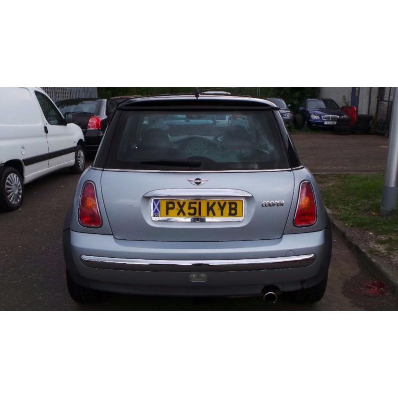 2001 51 MINI COOPER 1.6 MOT 06/17 SILVER(CHEAPER PART EX WELCOME)