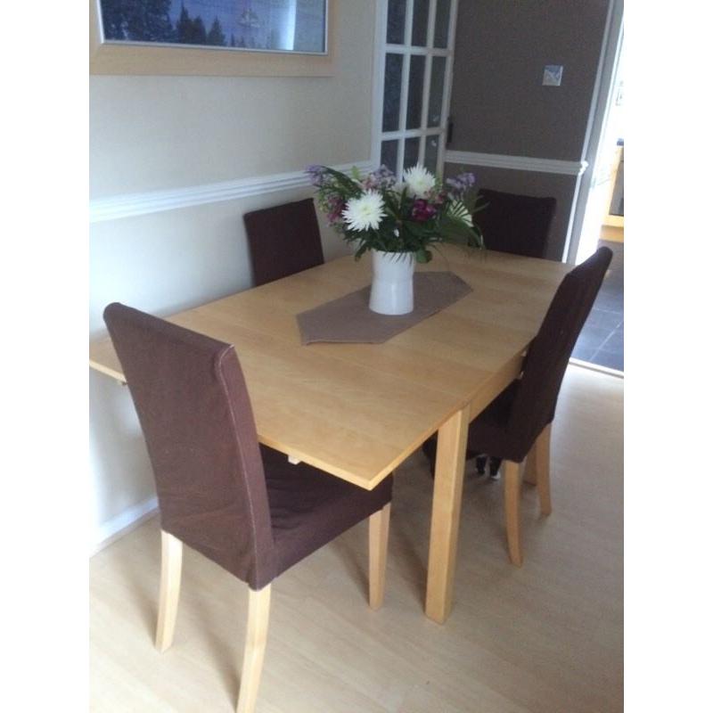 Dining Table and chairs