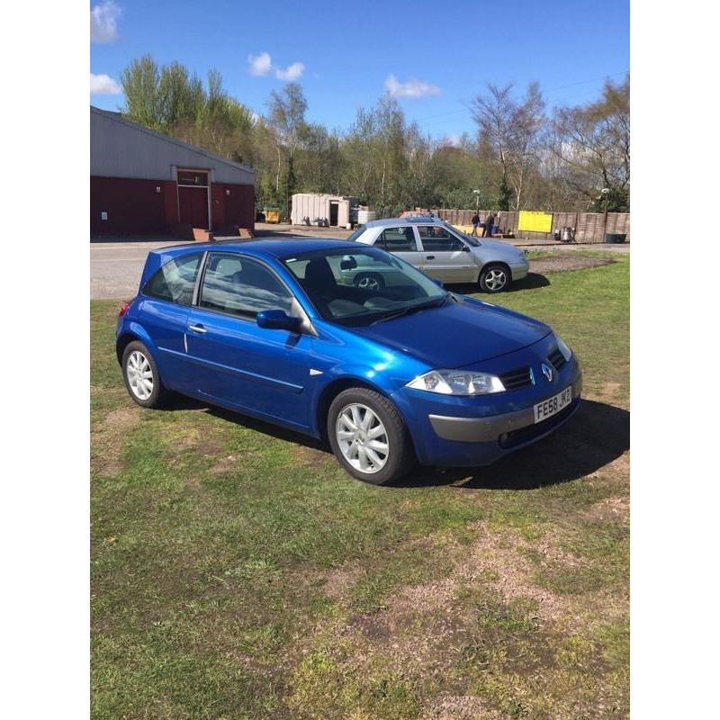 Renault megane 1.6 petrol