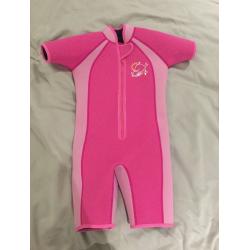 Girls wetsuit age 3-4. Jo Jo maman Bebe