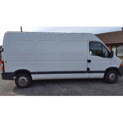 Renault Masters LWB van, full 12 months MOT