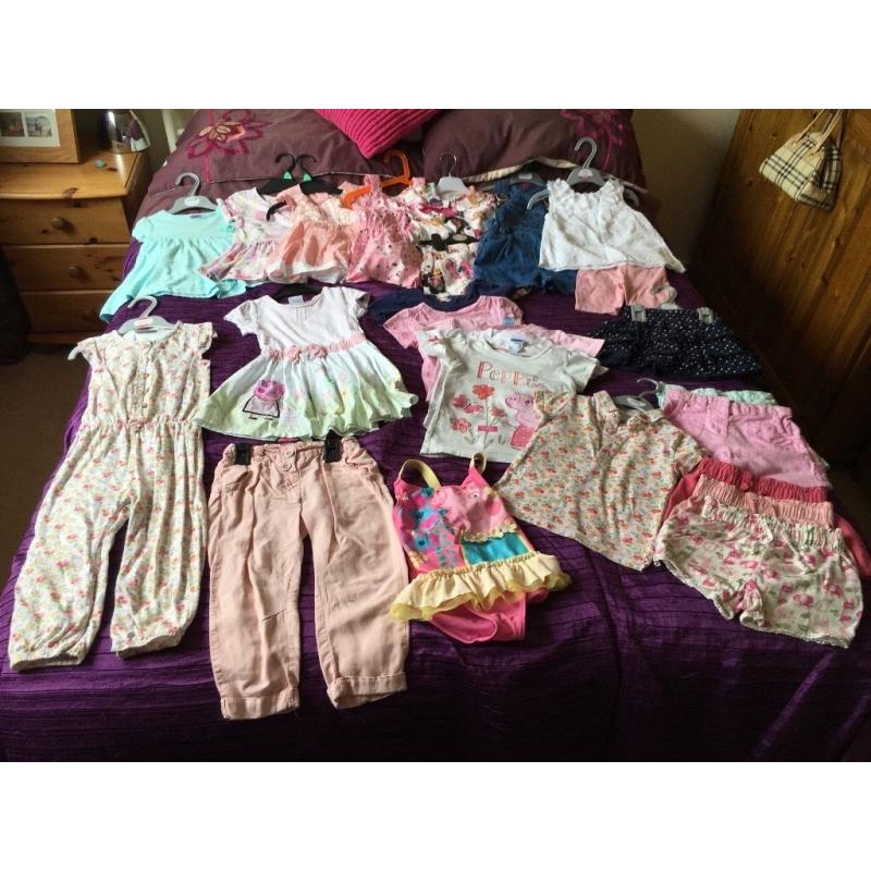 Girls 2-3 summer clothing bundle