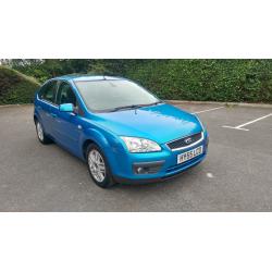 2005 FORD FOCUS 1.6 GHIA 115 BHP, SERVICE HISTORY, DRIVES WELL.