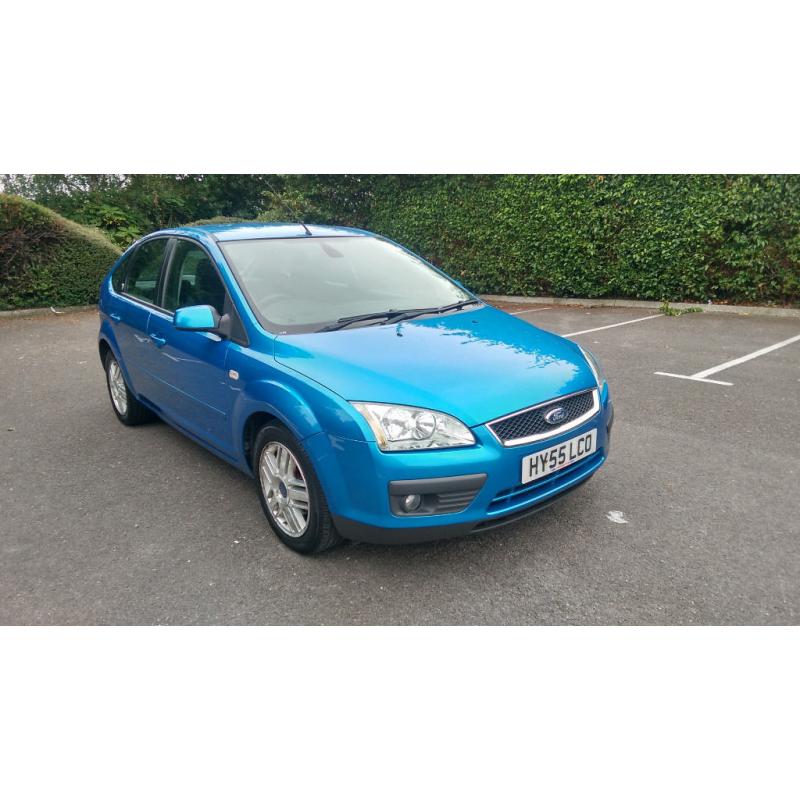 2005 FORD FOCUS 1.6 GHIA 115 BHP, SERVICE HISTORY, DRIVES WELL.