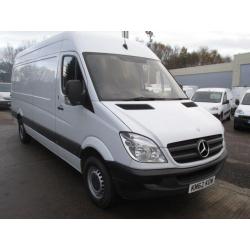 Mercedes-Benz Sprinter 313 CDi LWB 3.5T High Roof Van DIESEL MANUAL WHITE (2012)