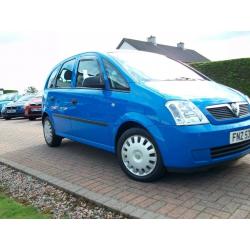 2004 vauxhall meriva 1.6 life 77000 genuine miles