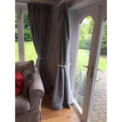 Plain Curtains – Blue