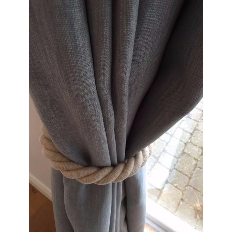 Plain Curtains – Blue