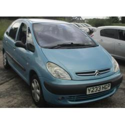 Citroen Xsara Picasso 1.8i 16v SX. GUARANTEED FINANCE AVAILABLE ON NEWER CARS