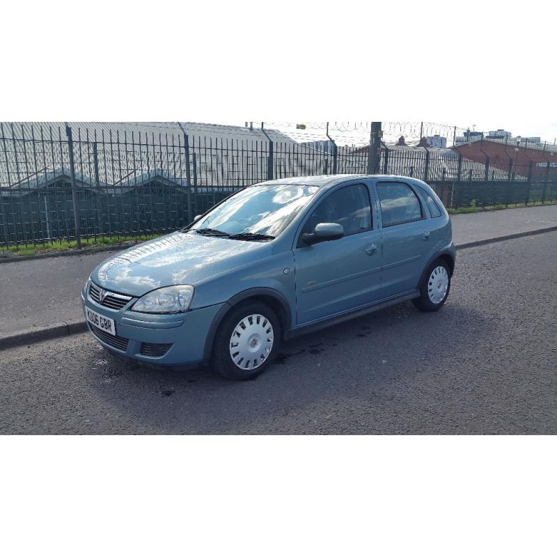 2006 Vauxhall Corsa 1.2! 5 Door 12M MOT! FSH! NEW CHAIN! Cheap reliable bargain!