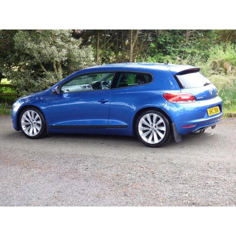 Totally mint 2011 VW Scirocco 2.0 TDI GT Bluemotion tech trade in considered, credit cards accepted