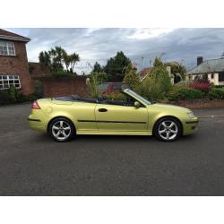 2003 SAAB 93 VECTOR 2.0 TURBO 175 BHP CONVERTIBLE ** FULL YEARS MOT ** ALL MAJOR CARDS ACCEPTED